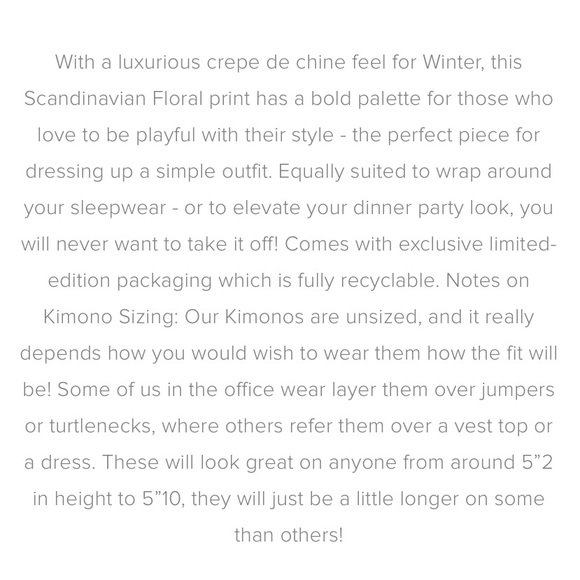 Anthro Powder Bright Funky Print Kimono Kaftan Duster - Picture 10 of 11